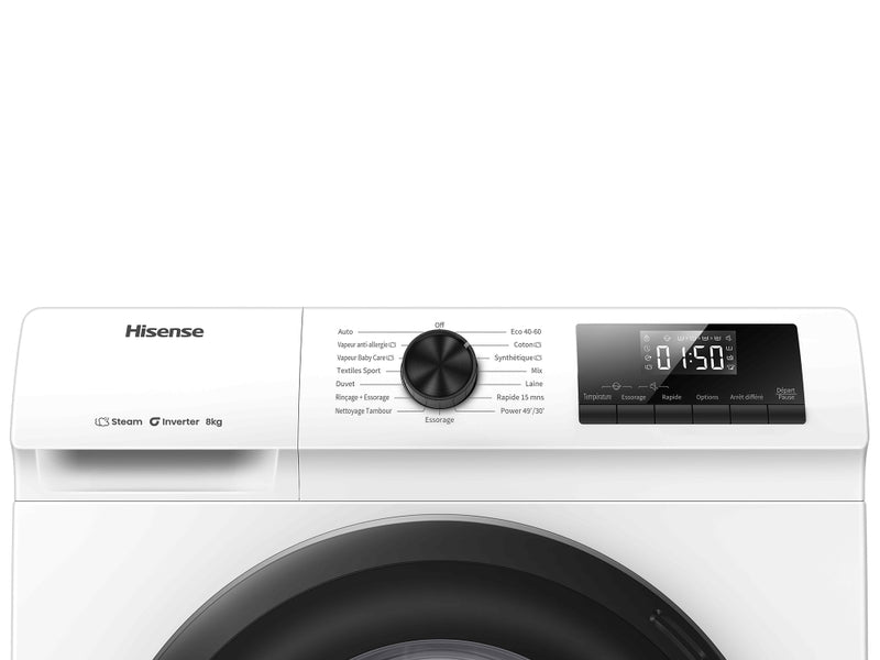 Lave linge HISENSE WF1Q8041BW 8 kg